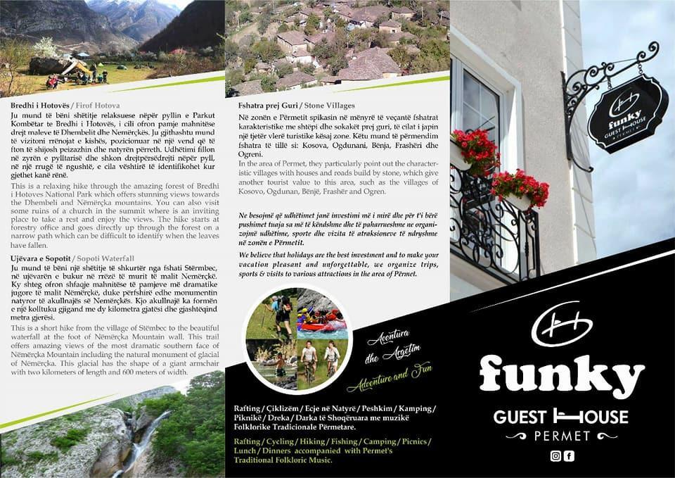 Funky Guest House & Adventures Përmet Dış mekan fotoğraf